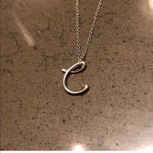Tiffany & co. Letter “C” Pendant